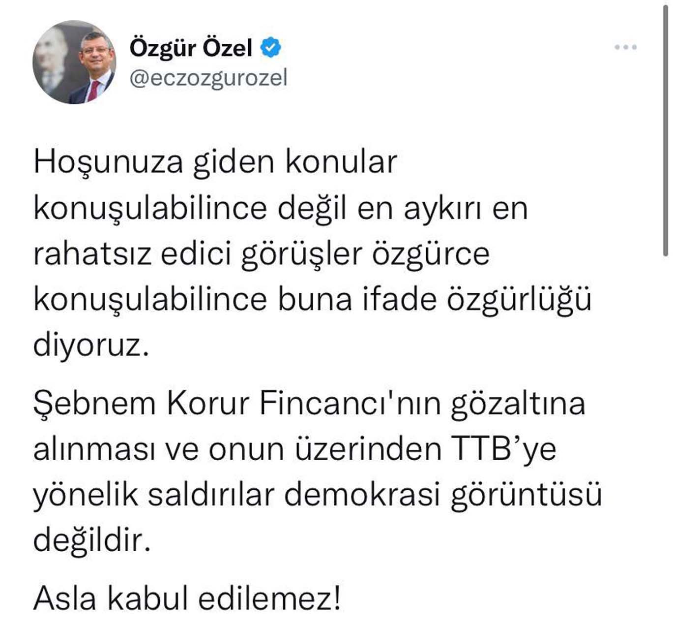 CHP'li Özgür Özel TTB Başkanı Fincanı'yı savundu, Alpay Özalan çileden çıktı: Kendine gel densiz