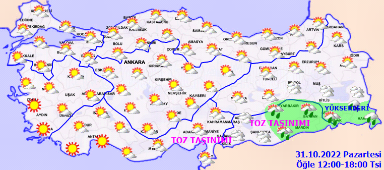 Meteoroloji'den kritik uyarı! Suriye kaynaklı toz taşınımı olacak: O illerde çamur yağacak! İşte il il hava durumu...
