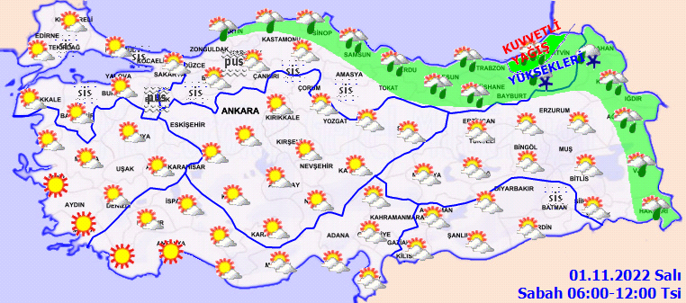 Meteoroloji uyardı! O illerde yağış bekleniyor! İşte il il hava durumu...