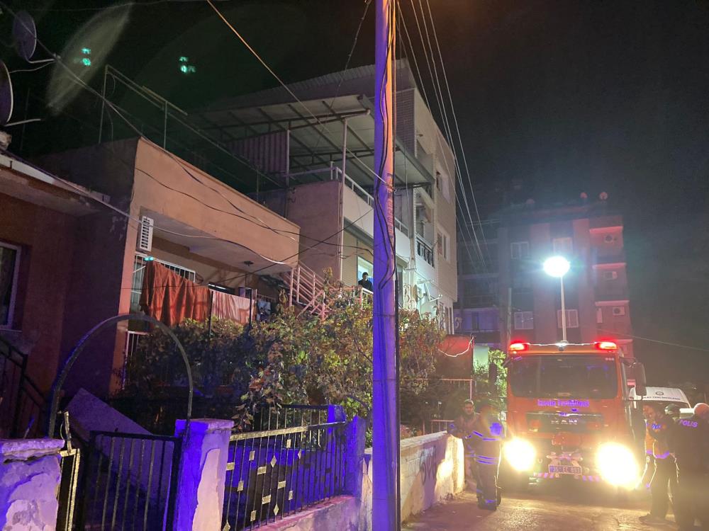 İzmir'den acı haber! Evde çıkan yangın sonucunda bir kişi hayatını kaybetti
