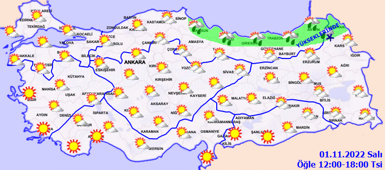 Meteoroloji uyardı! O illerde yağış bekleniyor! İşte il il hava durumu...