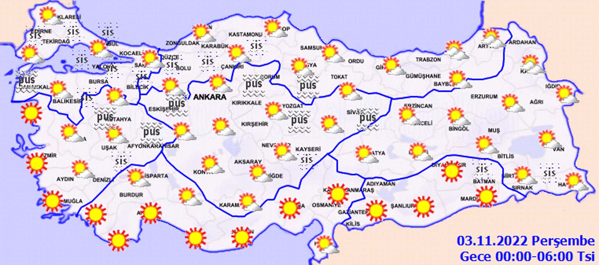 Meteoroloji'den güzel haber! Yurt genelinde yağış beklenmiyor! İşte il il hava durumu 