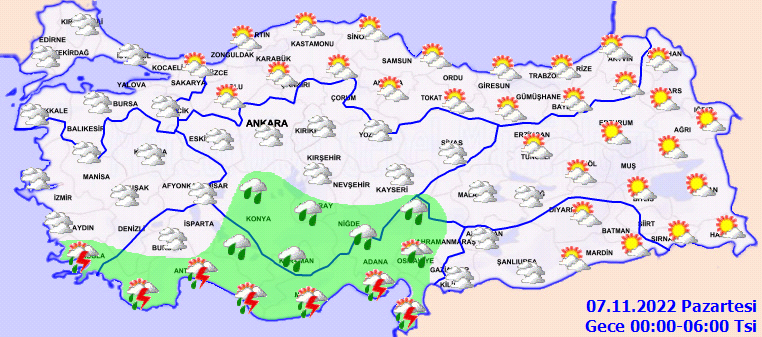 Meteoroloji açıkladı! Beklenen yağış geliyor! İşte il il hava durumu...