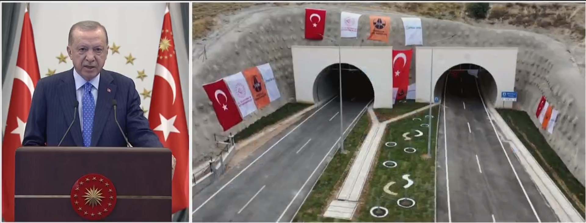 Cumhurbaşkanı Erdoğan, Hasankeyf-Gercüş Tüneli açılışında konuştu: Cumhuriyetimizin ilk yüzyılını kapatıp yeni yüzyılını açmaya hazırlanıyoruz