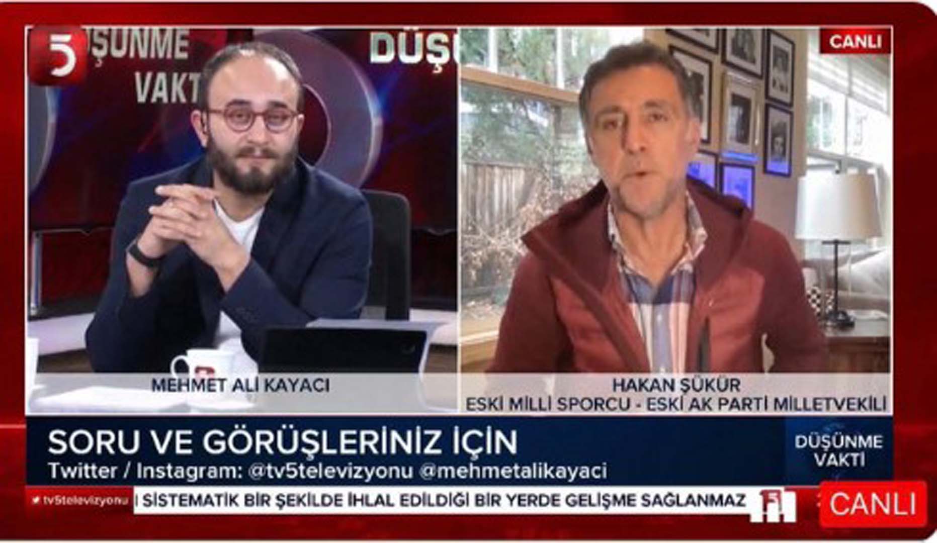 Mehmet Ali Kayacı Kimdir, Nereli? TV5 Sunucusu Mehmet Ali Kayacı, FETÖ'cü Hakan Şükür için Neler Söyledi?
