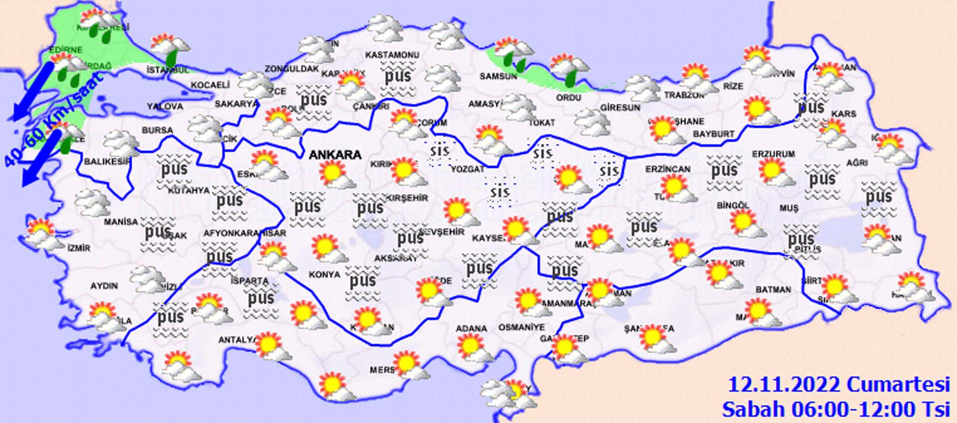 Meteoroloji'den uyarı üstüne uyarı! O illerde sağanak yağış, sis ve pus etkili olacak! İşte il il hava durumu...