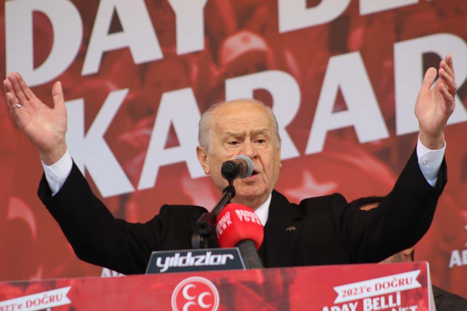 MHP Genel Başkanı Bahçeli Elazığ'da konuştu! Aynaya bakın, masaya bakın, geçmişe bakın, PKK'yla kurduğunuz derin bağlara kafa yorun