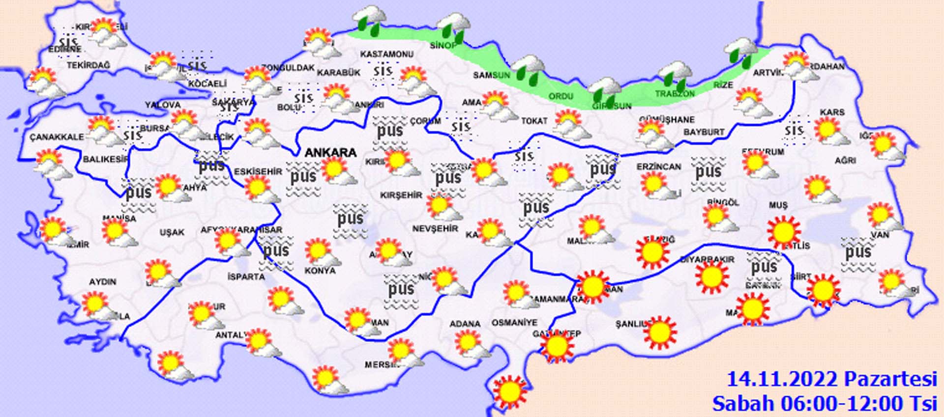 Meteoroloji il il açıkladı: Sağanak yağış ve açık hava etkili olacak! İşte bugünün hava durumu... 