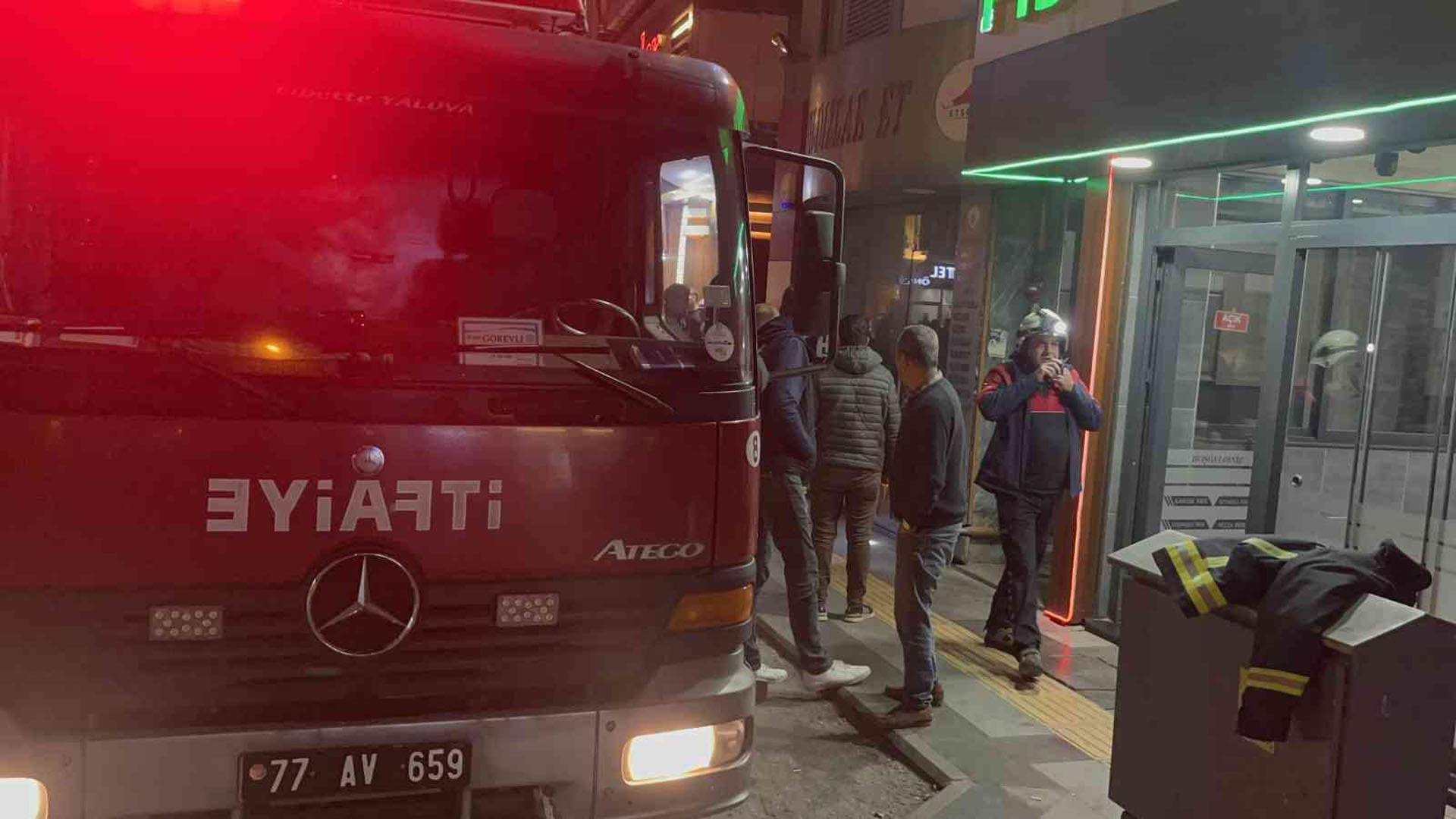 Yalova’da korkutan yangın! Elektrikli soba dehşeti yaşattı