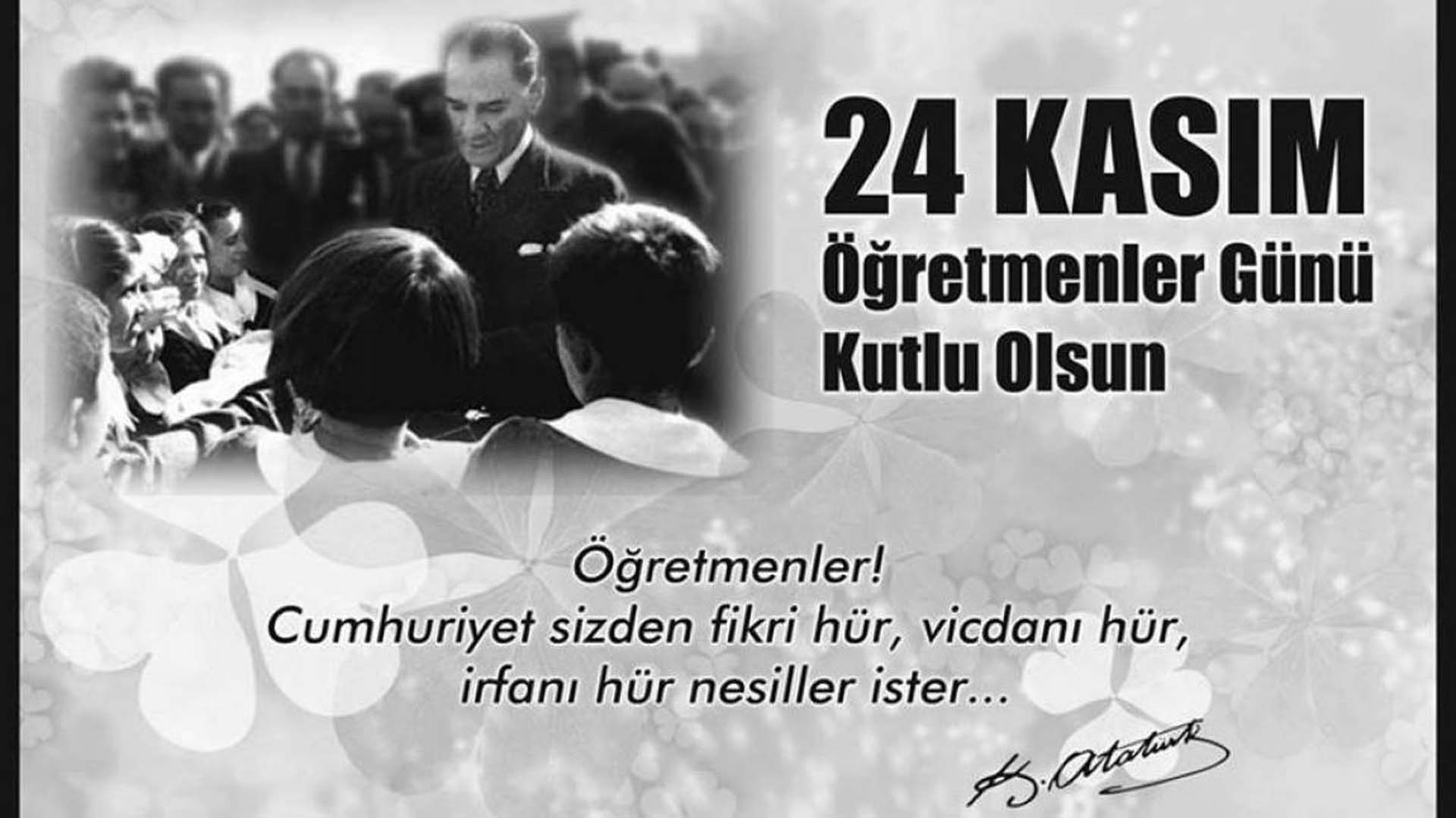 Atatürklü Öğretmenler Günü mesajı 2022 | En güzel Öğretmenler Günü mesajları, sözleri 2022