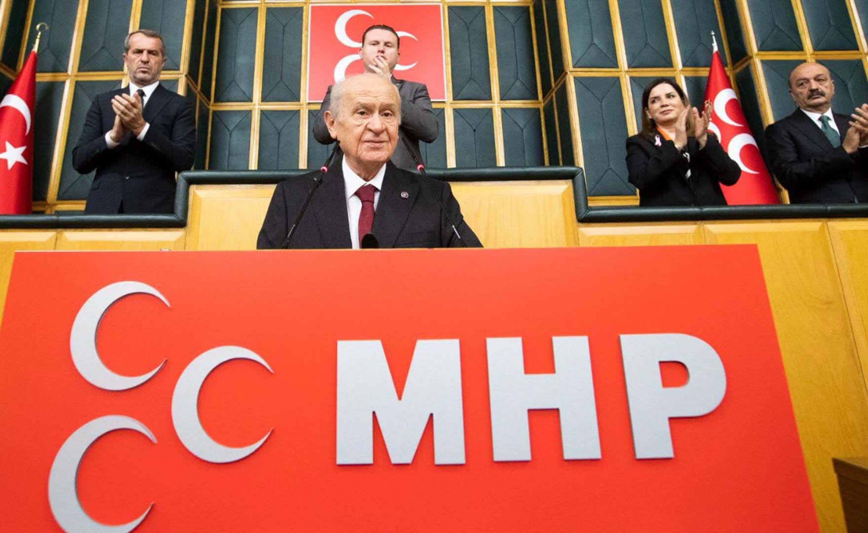 MHP Lideri Devlet Bahçeli partisinin grup toplantısında konuştu! HDP'nin siyaset hayatında yer almasına tahammül edemiyoruz