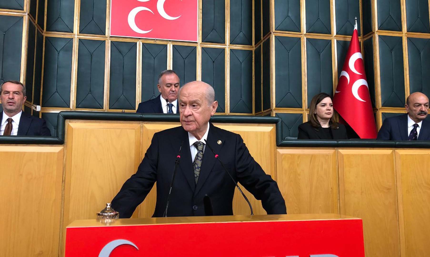 MHP Lideri Devlet Bahçeli partisinin grup toplantısında konuştu! HDP'nin siyaset hayatında yer almasına tahammül edemiyoruz