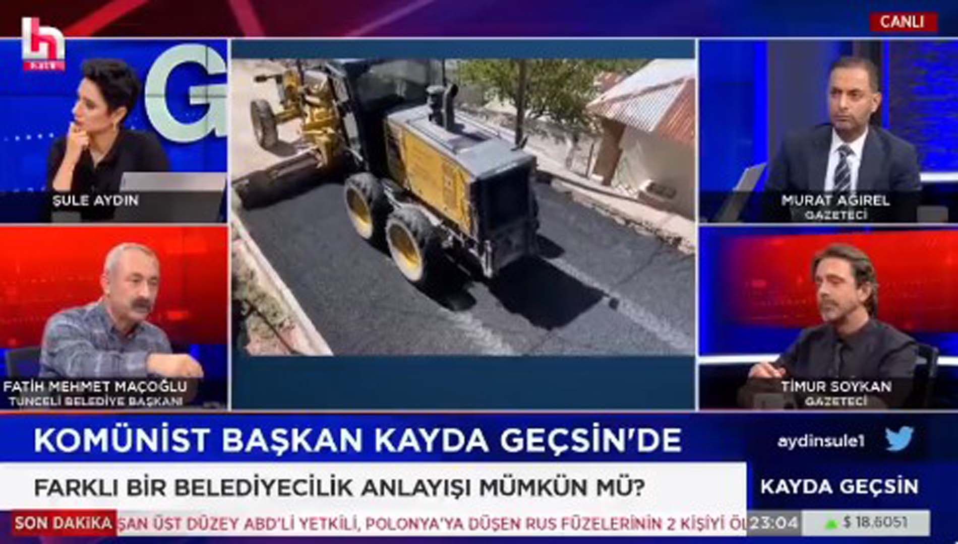 Tunceli Belediye Başkanı Maçoğlu'ndan canlı yayında dikkat çeken itiraf :Kaçak elektrik kullanıyoruz