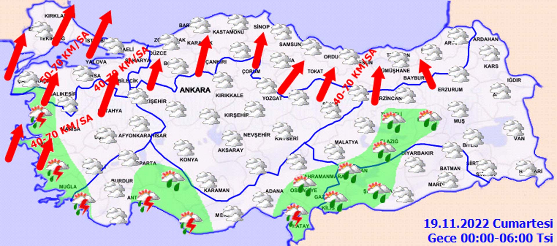 18 Kasım 2022 Cuma hava durumu | Şemsiyeleri hazırlayın, yağmurlu bir gün sizi bekliyor!