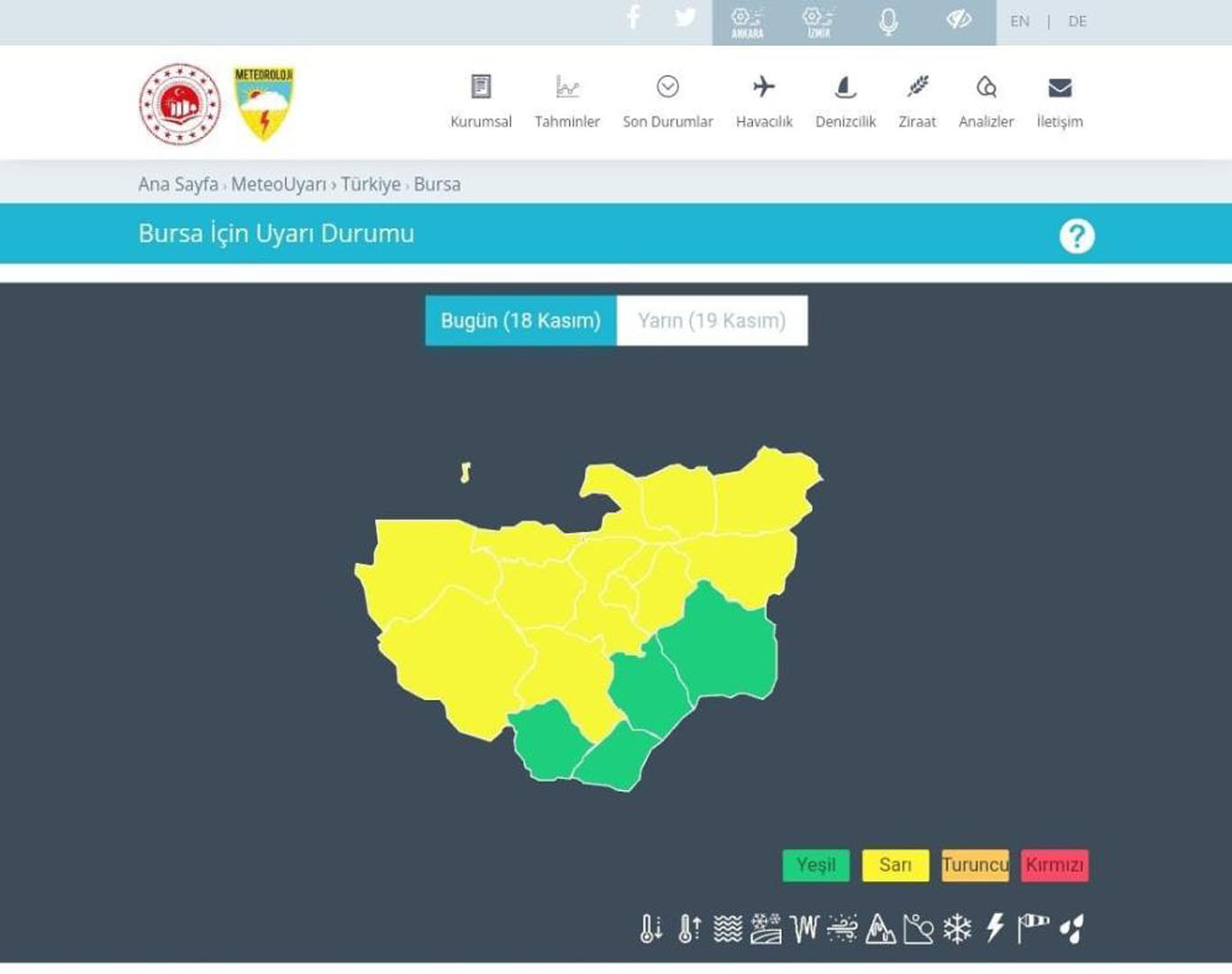 Bursalılar dikkat! Meteoroloji'den kritik uyarı: Trafikte aksamalar, soba ve doğal gaz kaynaklı zehirlenmeler yaşanabilir