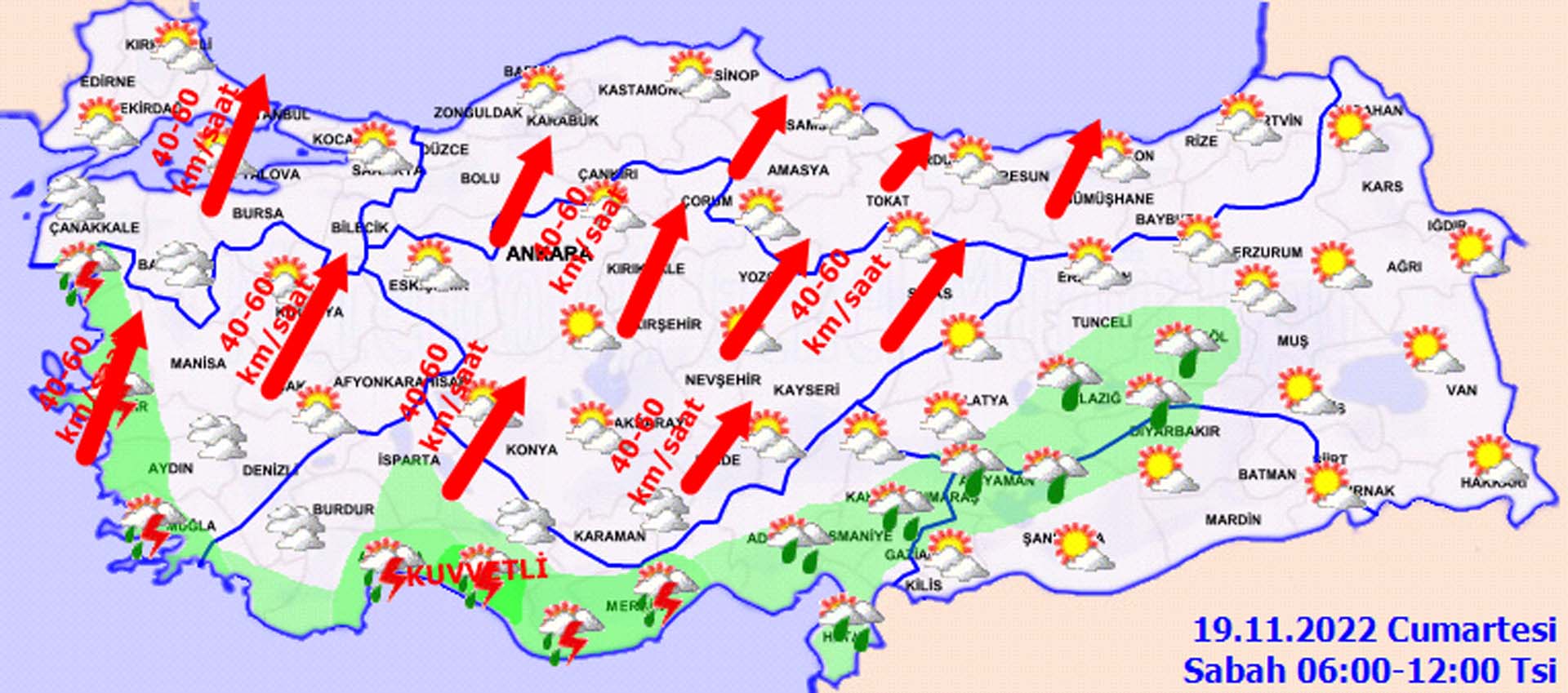 O illerde yaşayanlar dikkat: Meteoroloji'den sağanak yağış ve kuvvetli rüzgar uyarısı! İşte il il hava durumu...
