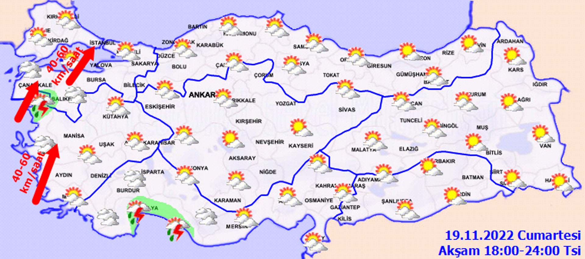 O illerde yaşayanlar dikkat: Meteoroloji'den sağanak yağış ve kuvvetli rüzgar uyarısı! İşte il il hava durumu...