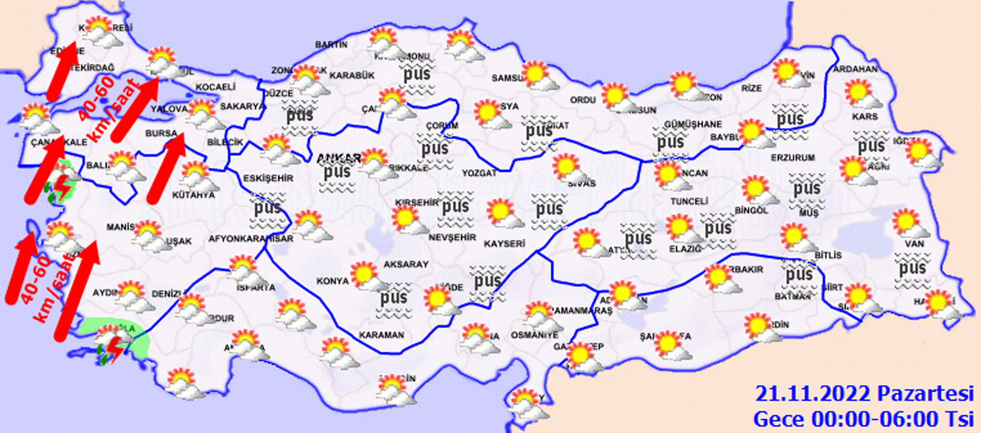 Dışarı çıkarken dikkat! Meteoroloji'den kuvvetli rüzgar ve sağanak yağış uyarısı!
