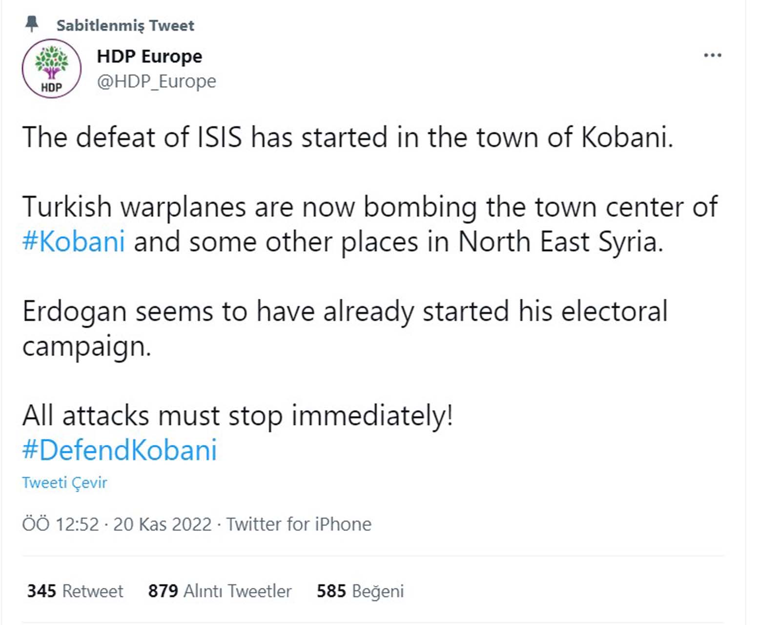 TSK, terör hedeflerini yerle bir etti! HDP'yi korku sardı: Avrupa'dan yardım istediler