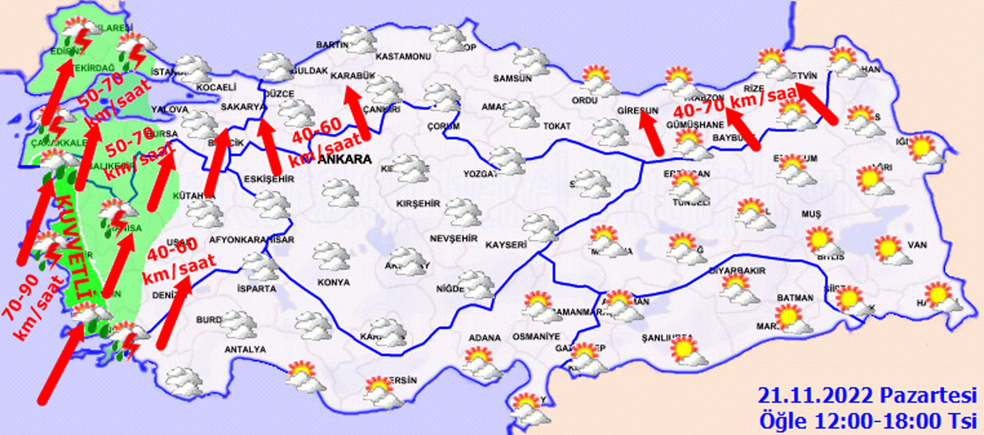 Haftanın ilk gününde hava nasıl olacak? Meteoroloji'den yağış uyarısı!