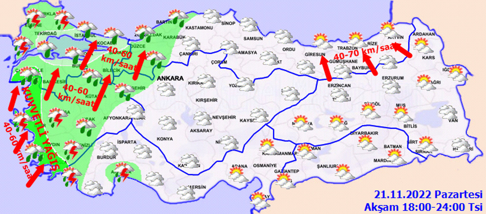 Haftanın ilk gününde hava nasıl olacak? Meteoroloji'den yağış uyarısı!