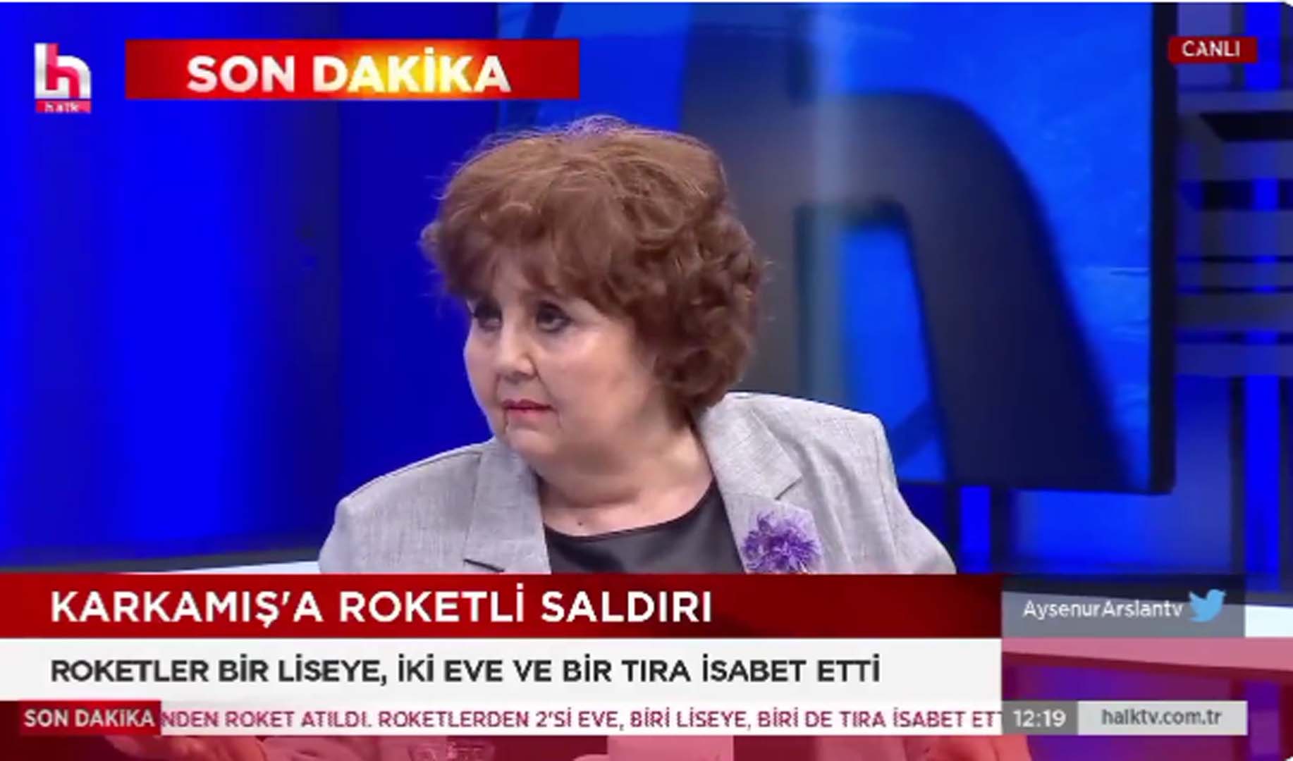 Halk TV sunucusu Ayşenur Arslan'dan skandal sözler! Karkamış saldırısı hakkında konuştu: "Durduk yerde böyle bir saldırı beklenmezdi"