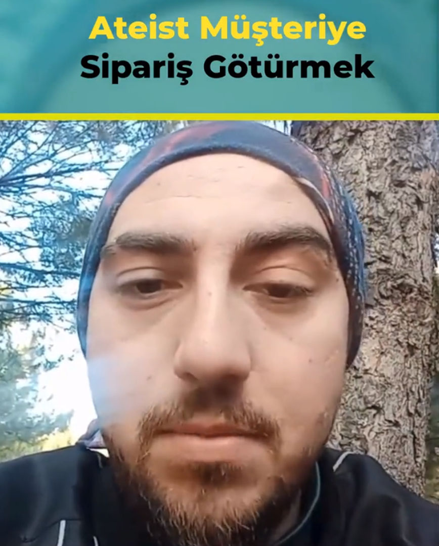 Kuryelik yapan gencin ateist müşteriyle olan hikayesi tüyler ürpertti! Biz sadece kuryelik yapmıyoruz