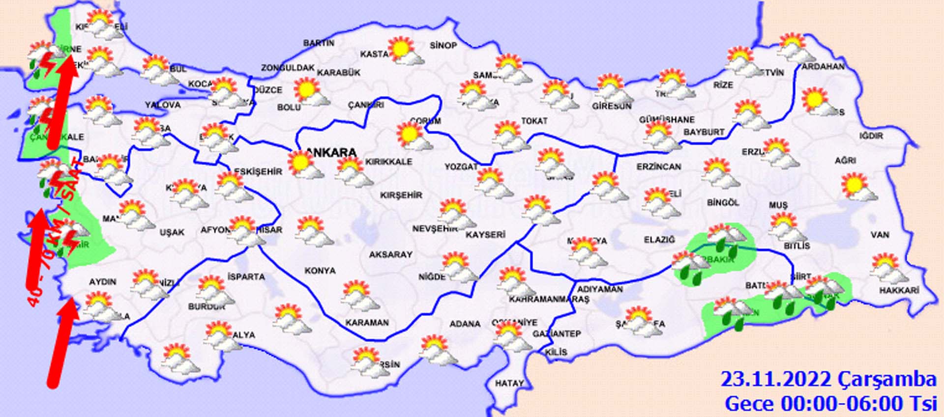 O illerde yaşayanlar dikkat! Meteoroloji'den sağanak ve kuvvetli rüzgar uyarısı! İşte hava durumu... 