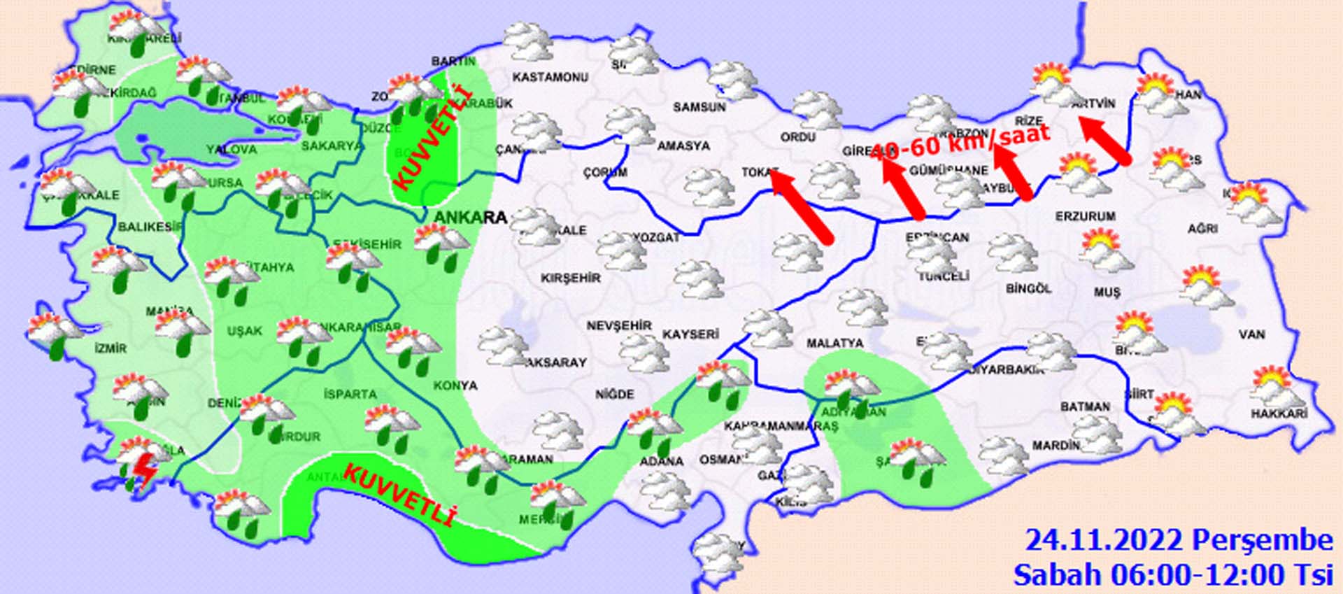 Şemsiyesiz çıkmayın: Meteoroloji'den kuvvetli yağış ve rüzgar uyarısı! İl il hava durumu... 