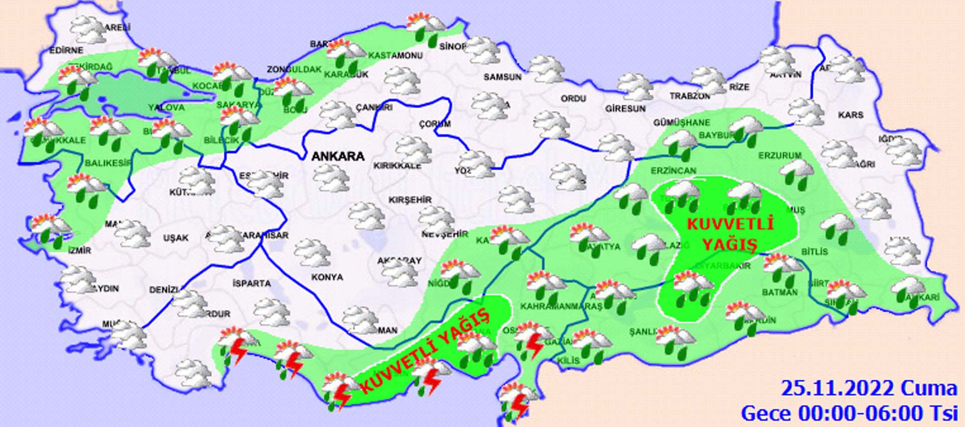 Şemsiyesiz çıkmayın: Meteoroloji'den kuvvetli yağış ve rüzgar uyarısı! İl il hava durumu... 