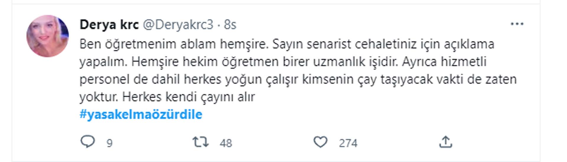 Yasak Elma dizisindeki hemşire sahnesi tepki çekti! Sosyal medyadaki tepkiler çığ gibi büyüdü! 
