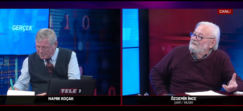 Tele1 ekranlarında haddi aşan sözler! Özdemir İnce İslam'ı hedef aldı: "Ümmet diktatoryadır"