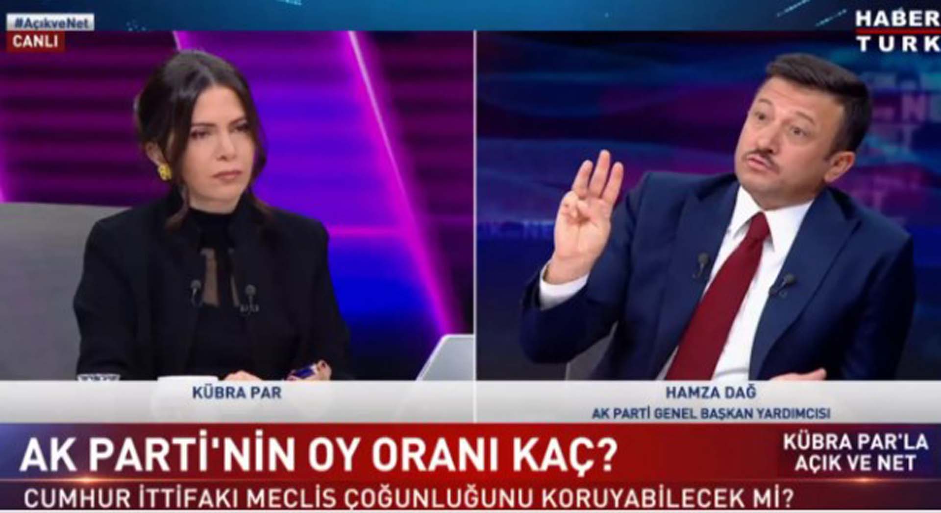 Muhalefet partilerini yerle bir eden tablo! Ak Partili Hamza Dağ Ak Parti'nin son oy oranını açıkladı!