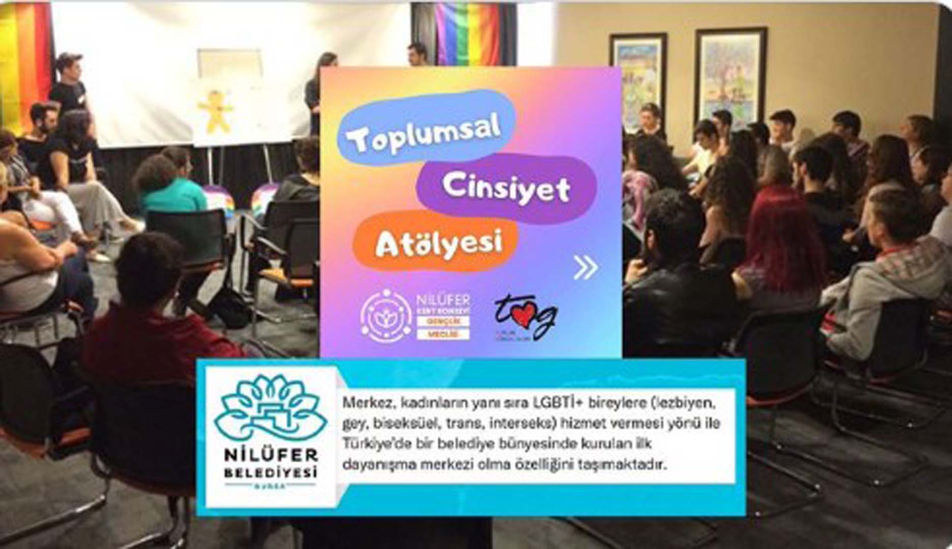 CHP'li Belediye bunu da yaptı! LGBT destekçileri için atölye kurdu!
