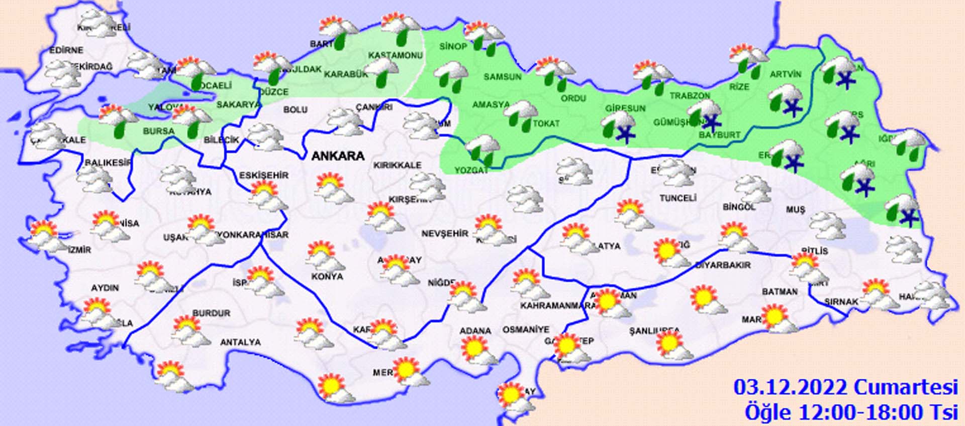 O illerde yaşayanlar dikkat: Meteoroloji'den sağanak, karla karışık yağmur ve kar uyarısı! İşte il il hava durumu