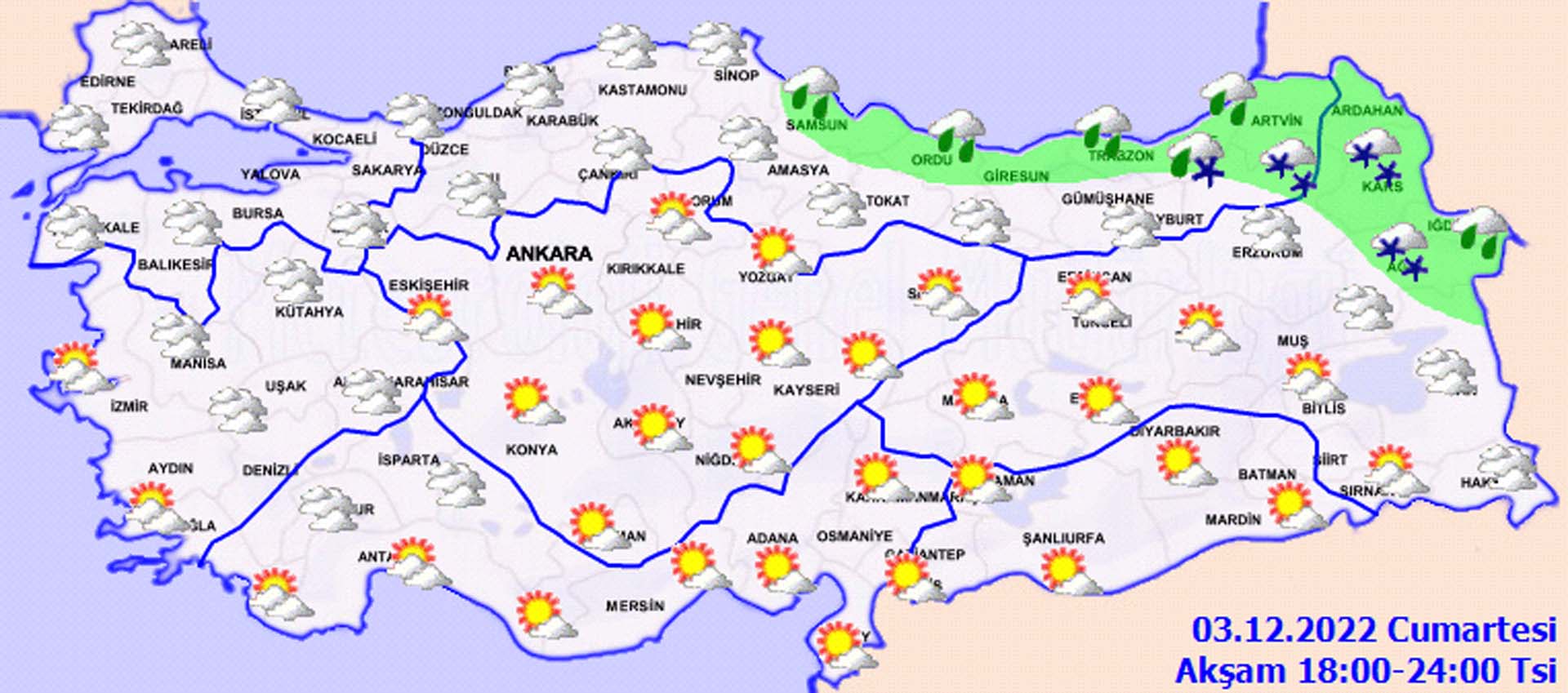 O illerde yaşayanlar dikkat: Meteoroloji'den sağanak, karla karışık yağmur ve kar uyarısı! İşte il il hava durumu