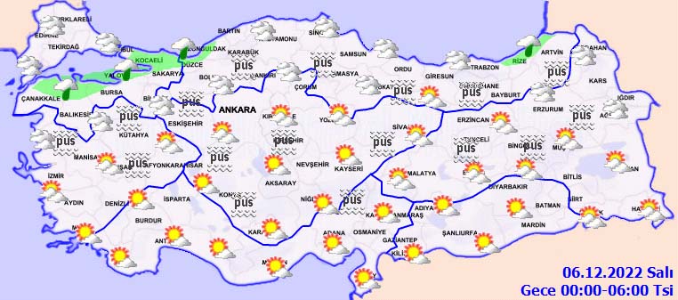 5 Aralık 2022 Pazartesi günlük hava durumu: Sağanak yağışlar o şehirlerimizi etkisi altına alacak!