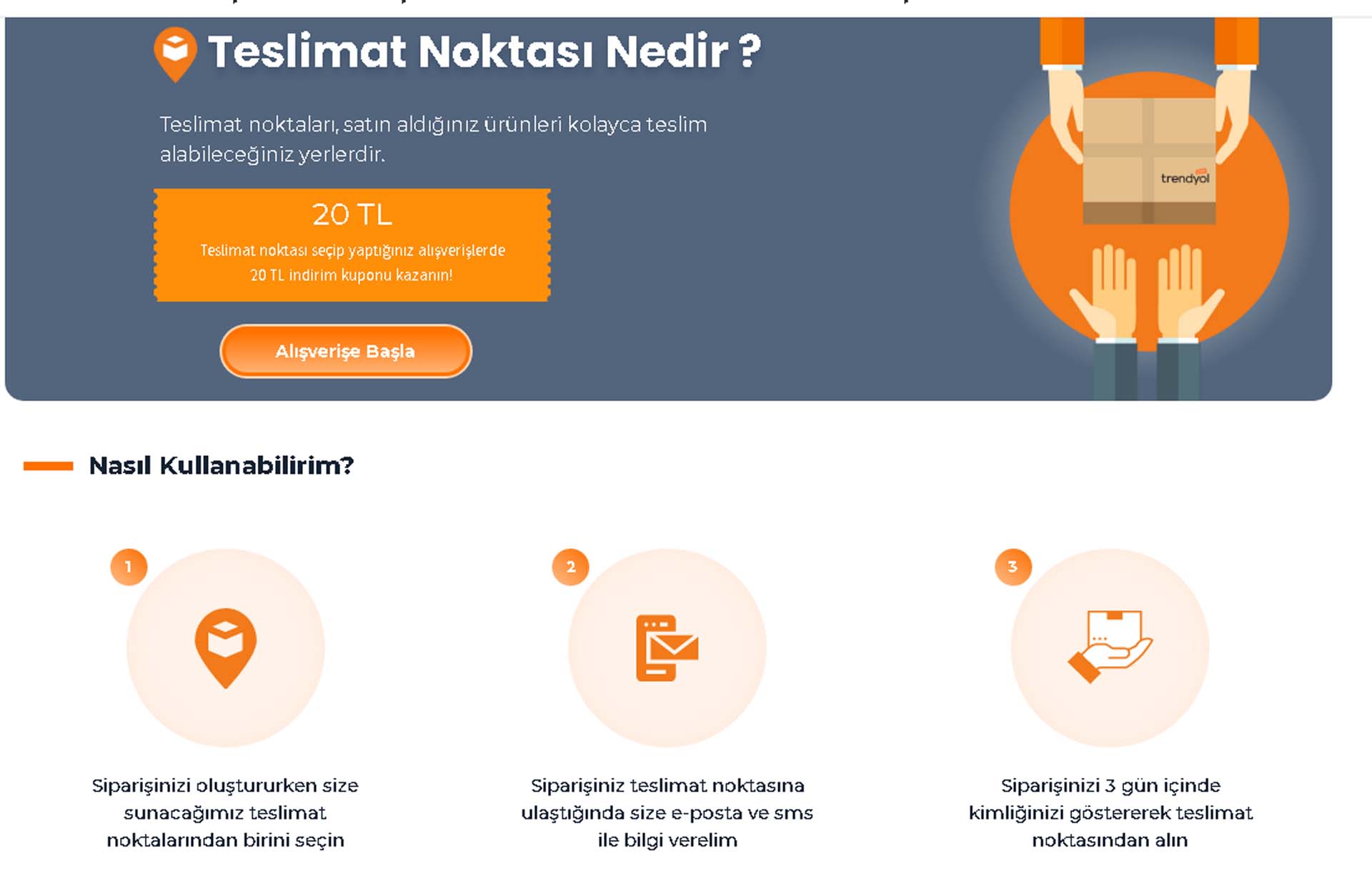 Trendyol Gel Al Noktası nedir, ne demek? Trendyol Gel Al Noktası Nasıl Olunur, Ne Kadar Para Kazandırır?