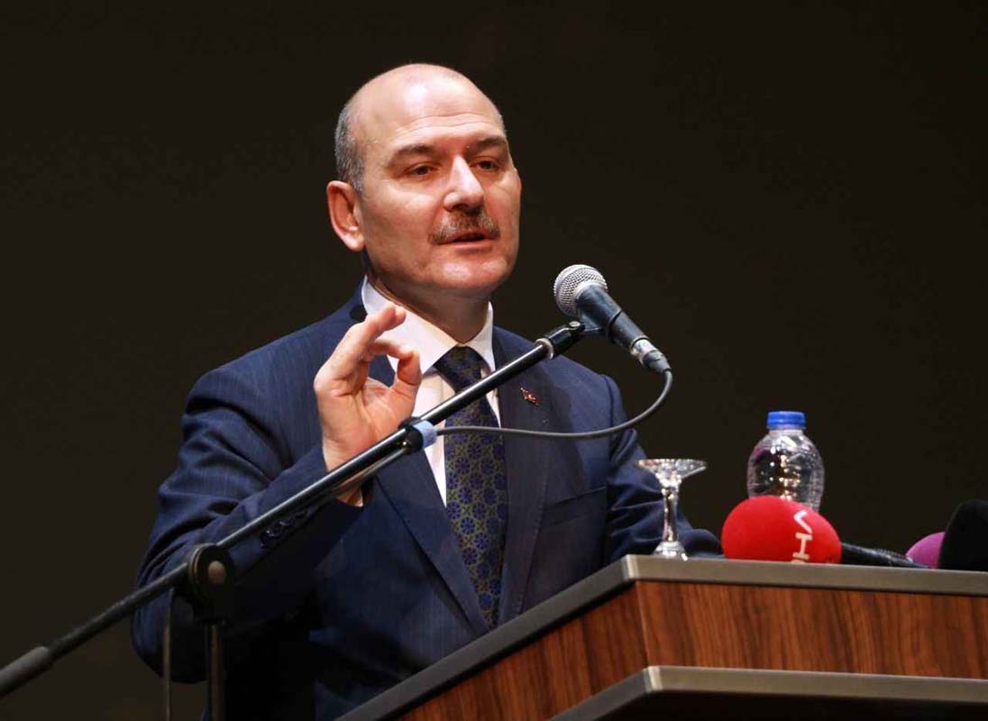 İçişleri Bakanı Süleyman Soylu'dan muhalefete rest! Topunuzla gelseniz 2023'te yenileceksiniz