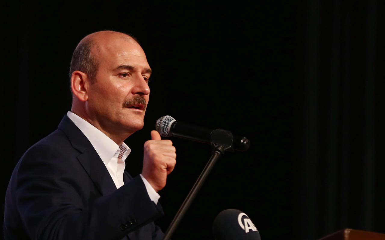 İçişleri Bakanı Süleyman Soylu'dan muhalefete rest! Topunuzla gelseniz 2023'te yenileceksiniz