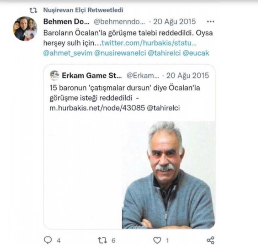 Kemal Kılıçdaroğlu PKK destekçisi Nuşirevan Elçi'yi başdanışmanı olarak atadı!