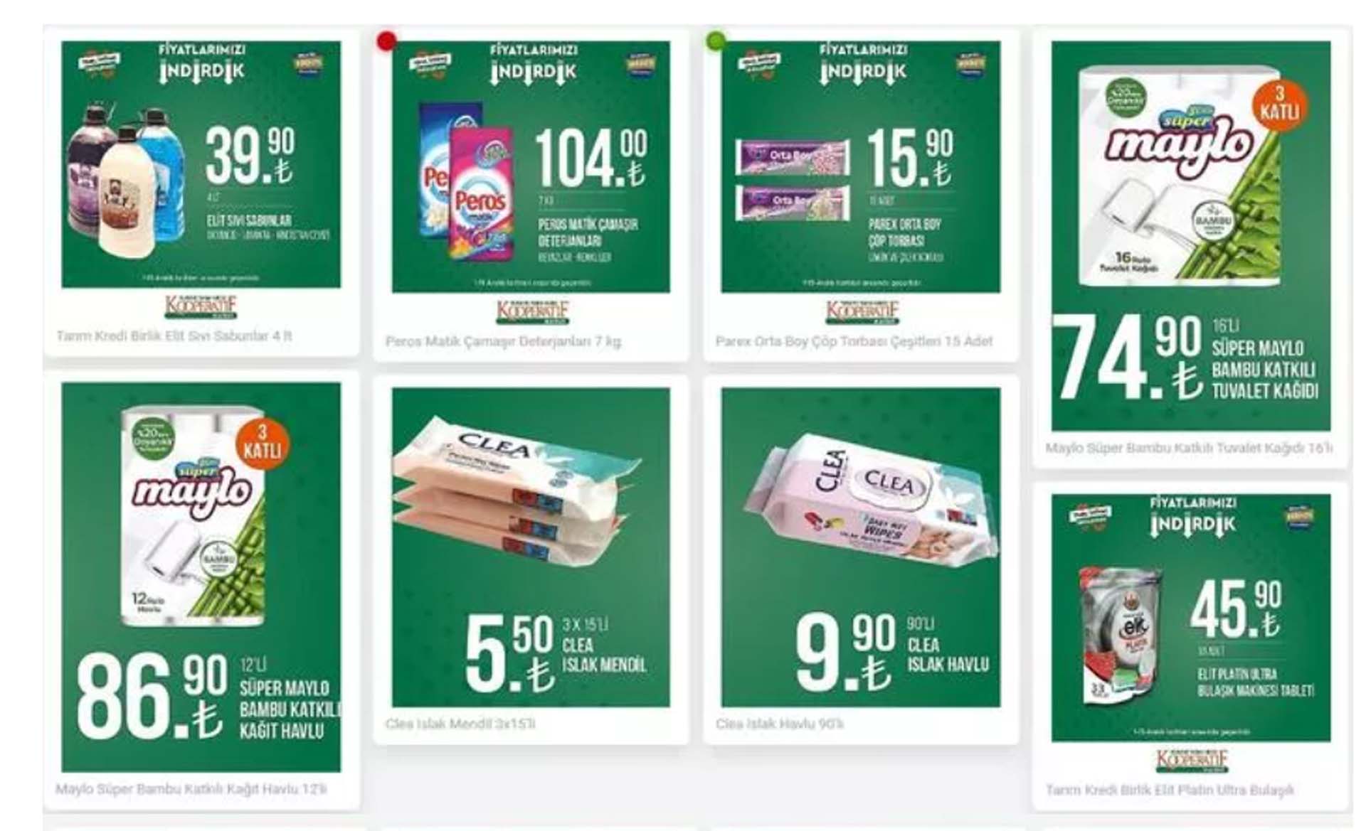 Tarım Kredi Kooperatifi kataloğu 9 - 15 Aralık 2022! İşte indirimli ürünler listesi... 