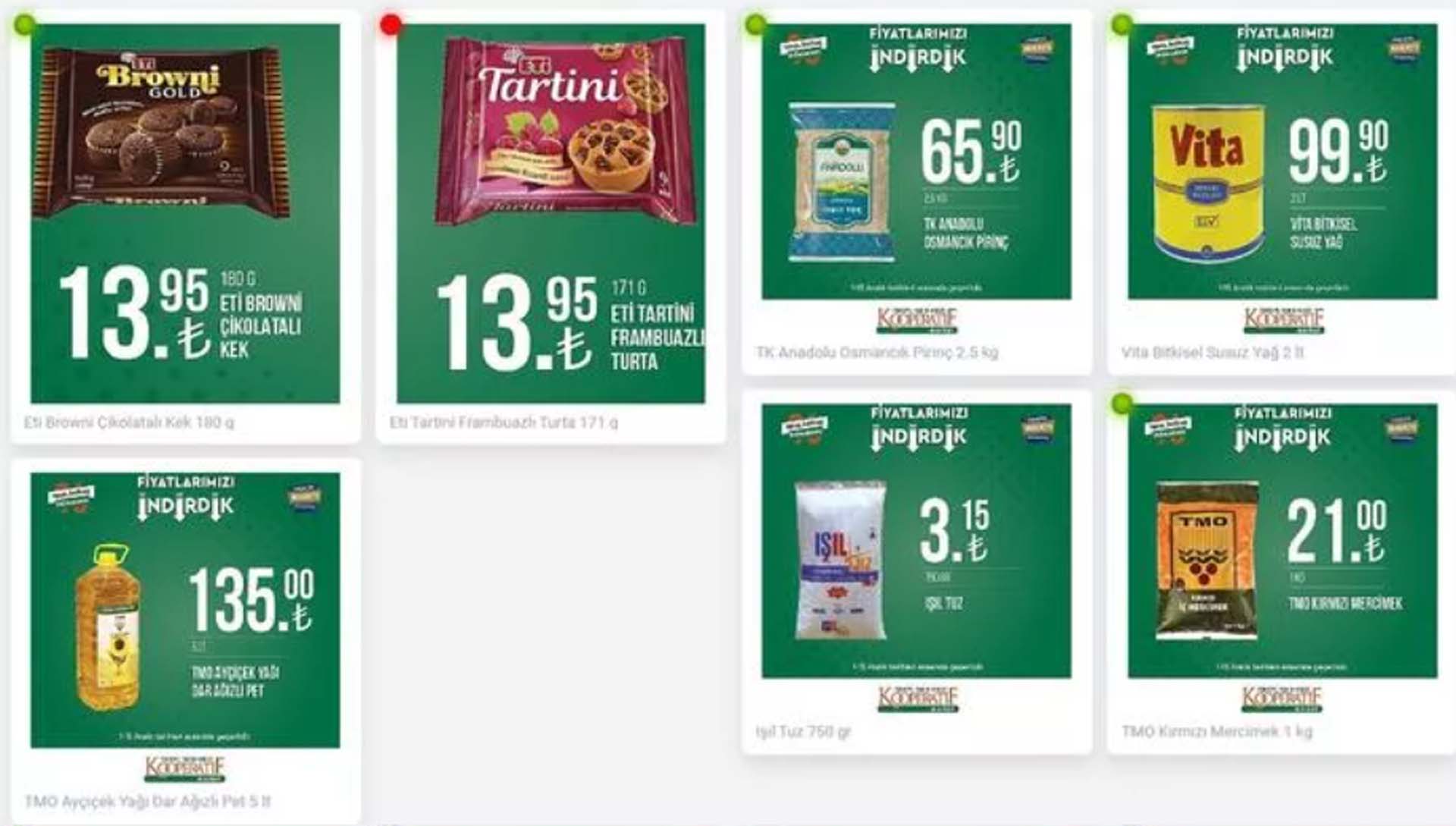 Tarım Kredi Kooperatifi kataloğu 9 - 15 Aralık 2022! İşte indirimli ürünler listesi... 