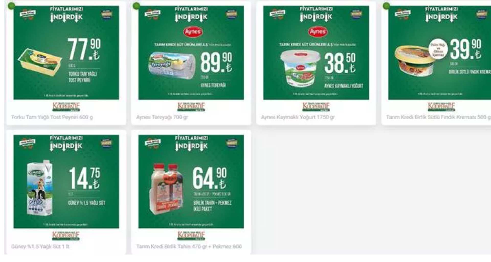 Tarım Kredi Kooperatifi kataloğu 9 - 15 Aralık 2022! İşte indirimli ürünler listesi... 