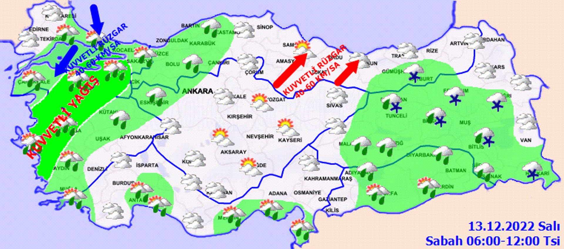 Şemsiyesiz dışarı çıkanlar yandı! Meteoroloji'den 4 il için uyarı! Kuvvetli yağış ve rüzgar artacak!