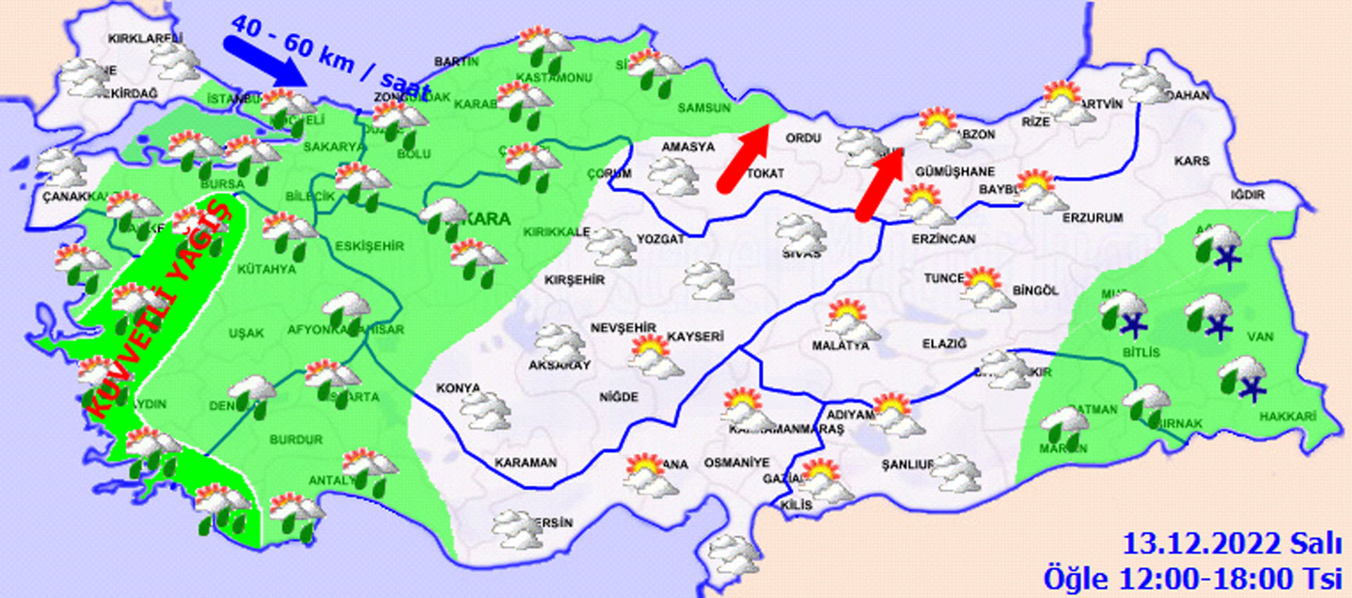 Şemsiyesiz dışarı çıkanlar yandı! Meteoroloji'den 4 il için uyarı! Kuvvetli yağış ve rüzgar artacak!