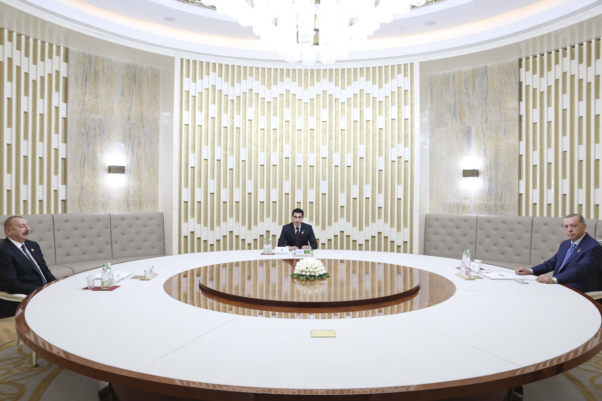 Türkmen gazı için anlaşma imzalandı! Cumhurbaşkanı Erdoğan'dan önemli sözler: Hedefimiz yeni imkanları değerlendirmek