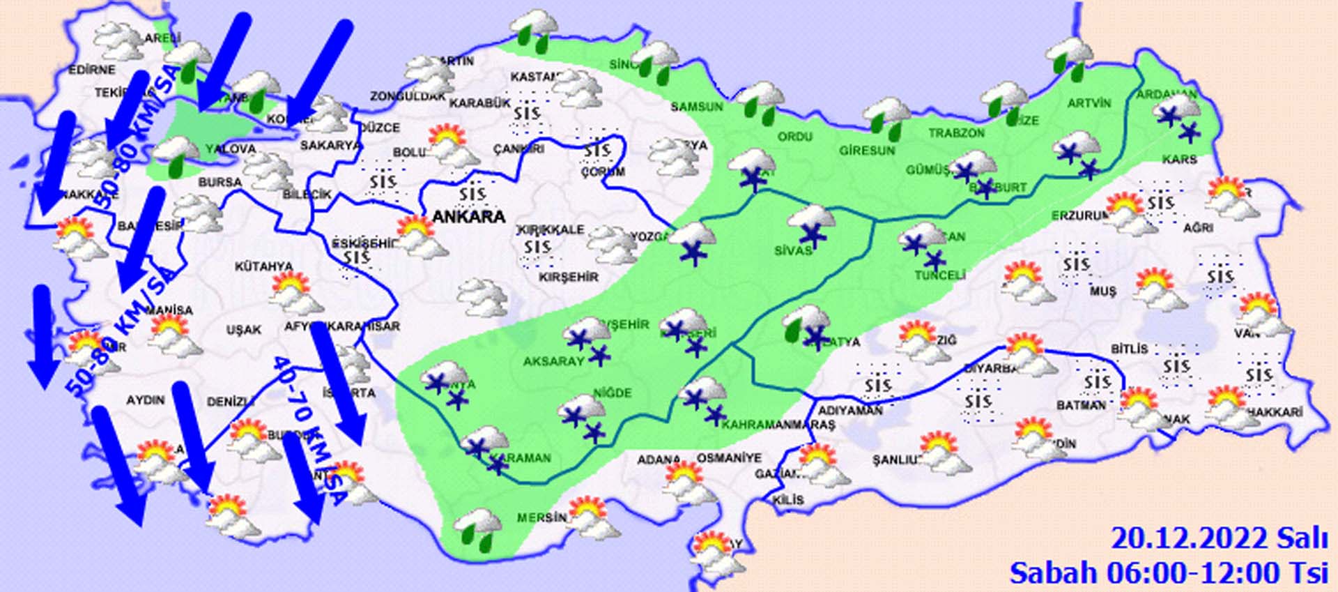 Atkı, bere, kulaklık ne varsa takın! Meteoroloji'den o iller için sağanak ve kar yağışı uyarısı! İşte il il hava durumu