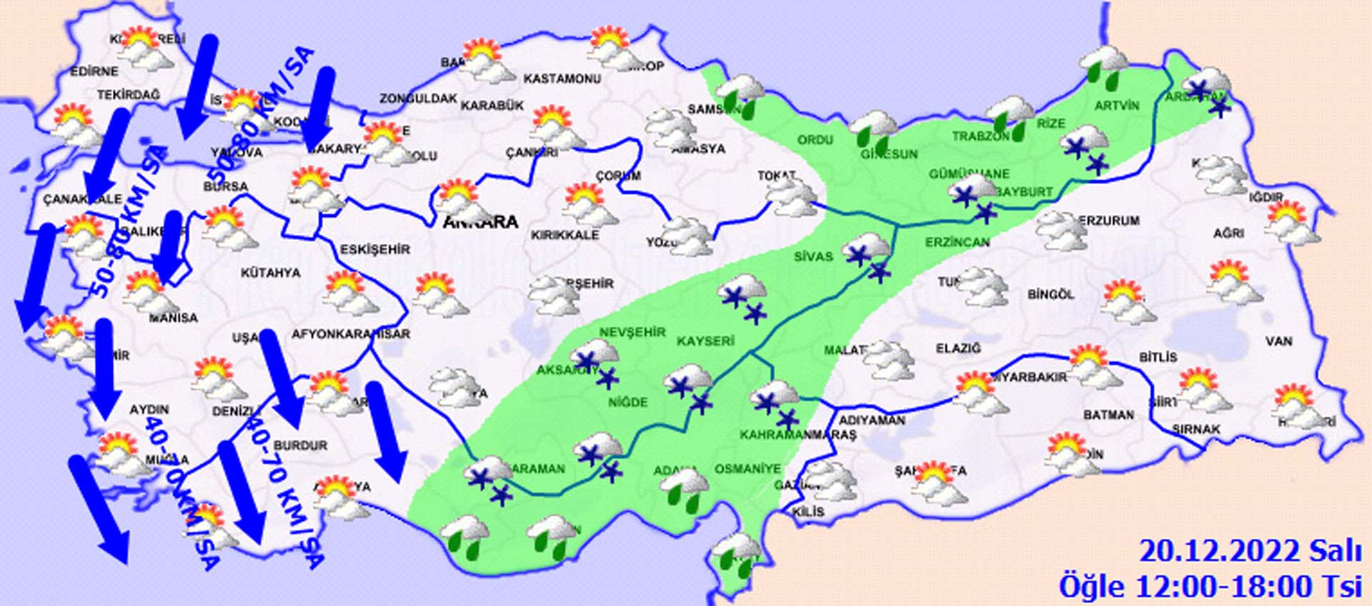 Atkı, bere, kulaklık ne varsa takın! Meteoroloji'den o iller için sağanak ve kar yağışı uyarısı! İşte il il hava durumu