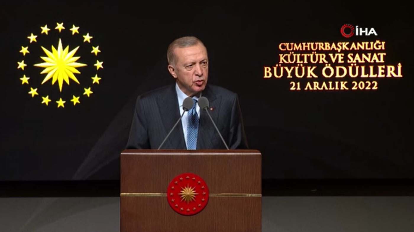Cumhurbaşkanı Recep Tayyip Erdoğan: Türkiye'ye ve Türk kültürüne destek olan herkesin başımızın üstünde yeri vardır